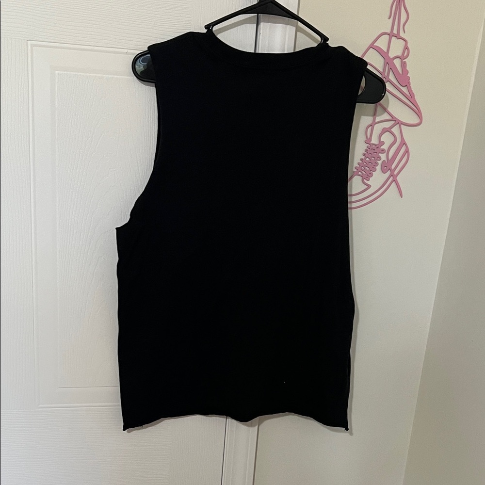 Black and White Tank Top Casual Wear - Picture 4 of 4